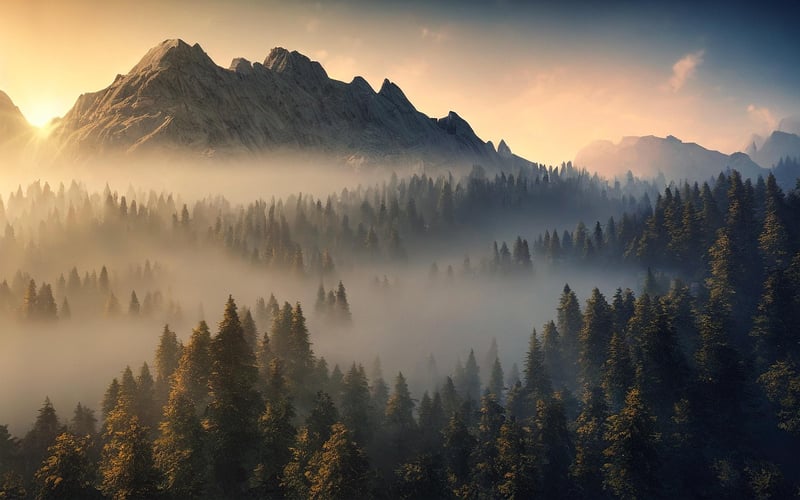Forest Sunset